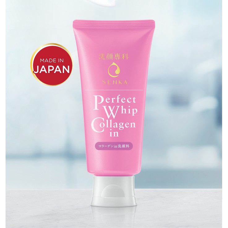 senka collagen perfect whip