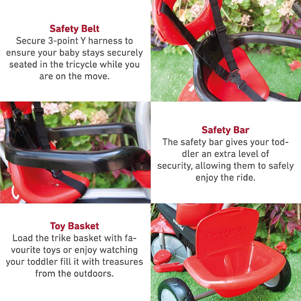 smartrike zoom 4 in 1 baby tricycle