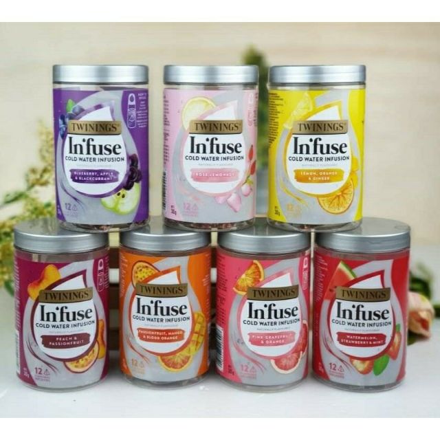 Twinings Infuse Cold Water Infusion 12pk Shopee Singapore