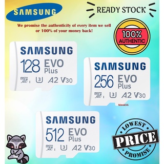 Samsung Evo Plus Micro SD Card 128gb 256gb 512gb