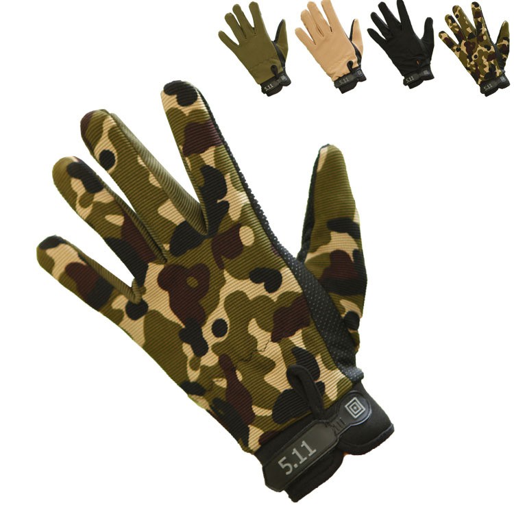 bottomland camo gloves