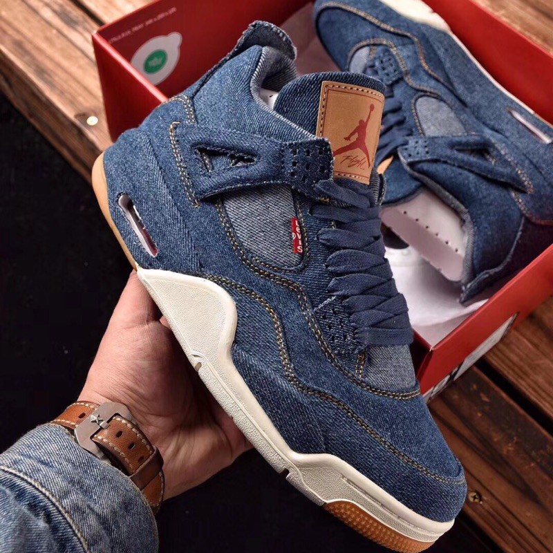 jordan retro 4 x levis