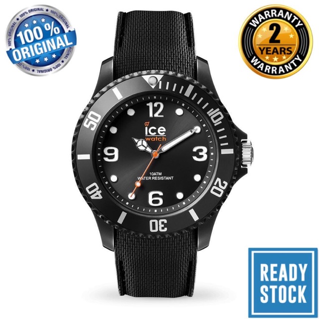 Ice Watch 100 Original Ice Sixty Nine Black Medium Ready Stock Shopee Singapore