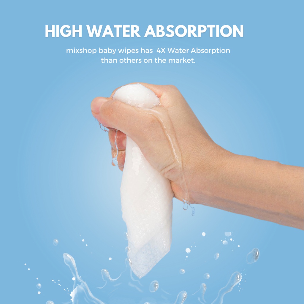 Daily use wet tissue, Premium Thick Wet Wipes, Baby wipes [SG