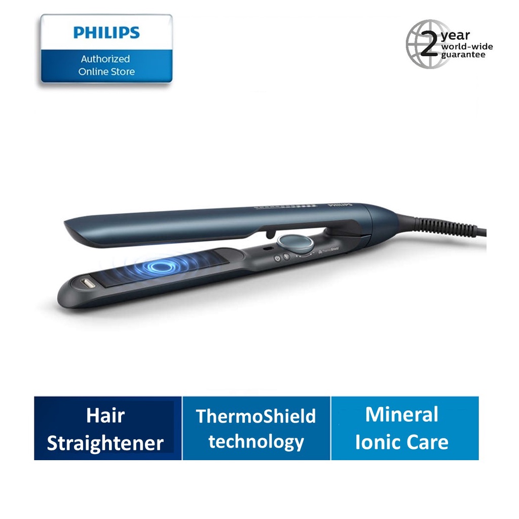 Philips 7000 Series Hair Straightener with Mineral Ionic Care - BHS732 |  Shopee Singapore