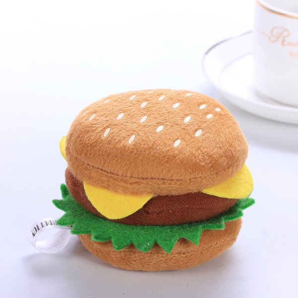 plush hamburger