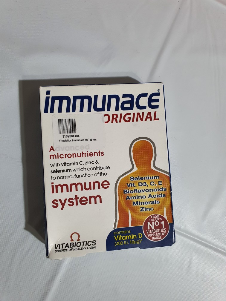 Vitabiotics Immunace 30 Tablets Shopee Singapore