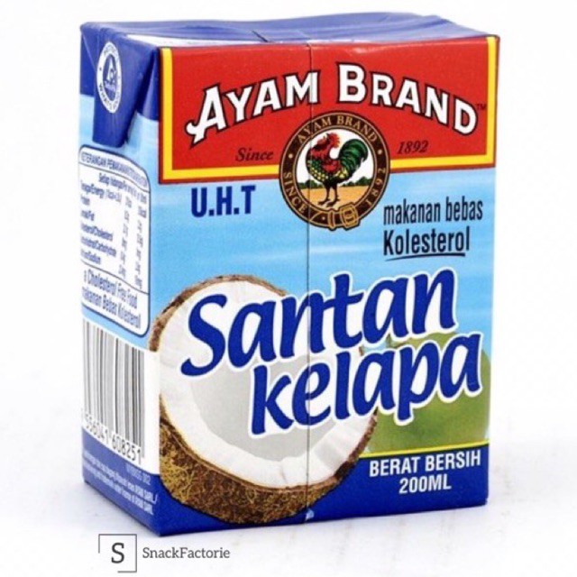 Shop Malaysia Ayam Brand Coconut Milk Shopee Singapore