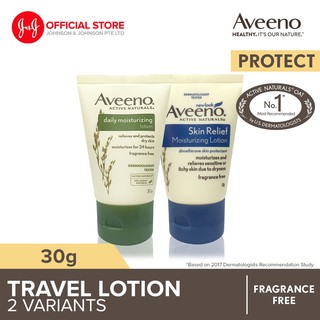 Image of Aveeno Body Daily/Skin Relief Moisturizing Lotion 30g (Travel Size)