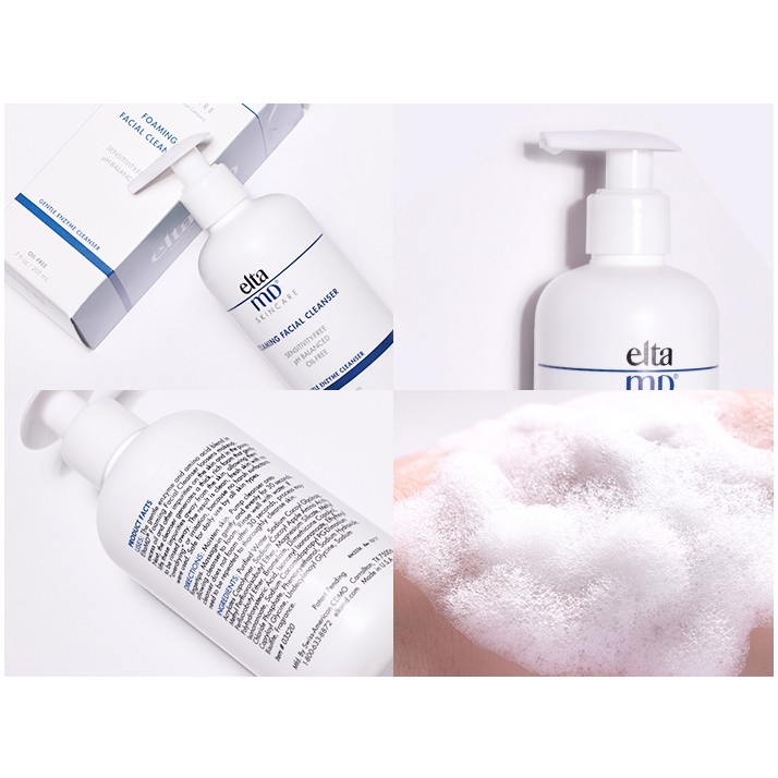 elta md foaming facial cleanser ingredients