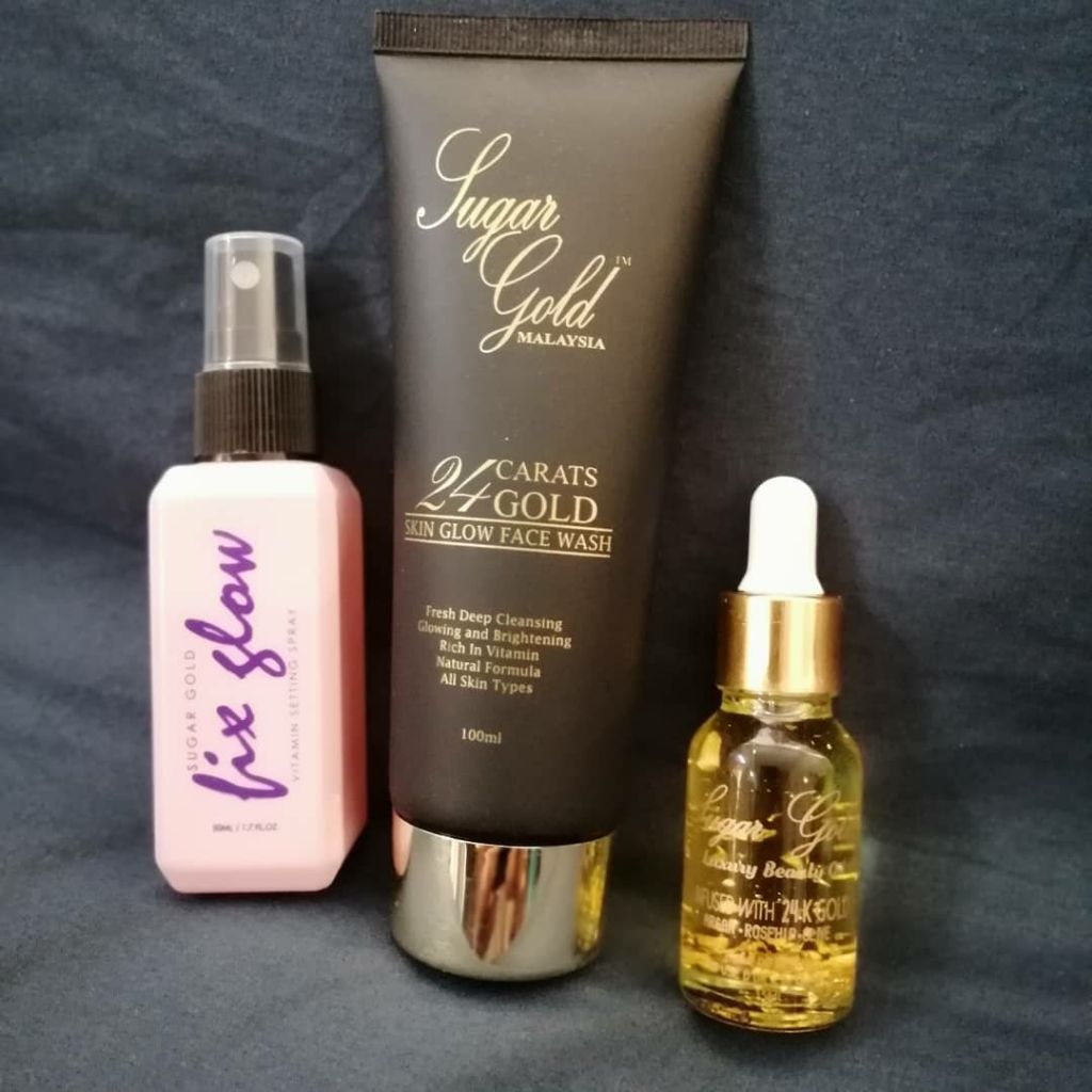 Sugar Gold Beauty Oil Shopee Singapore