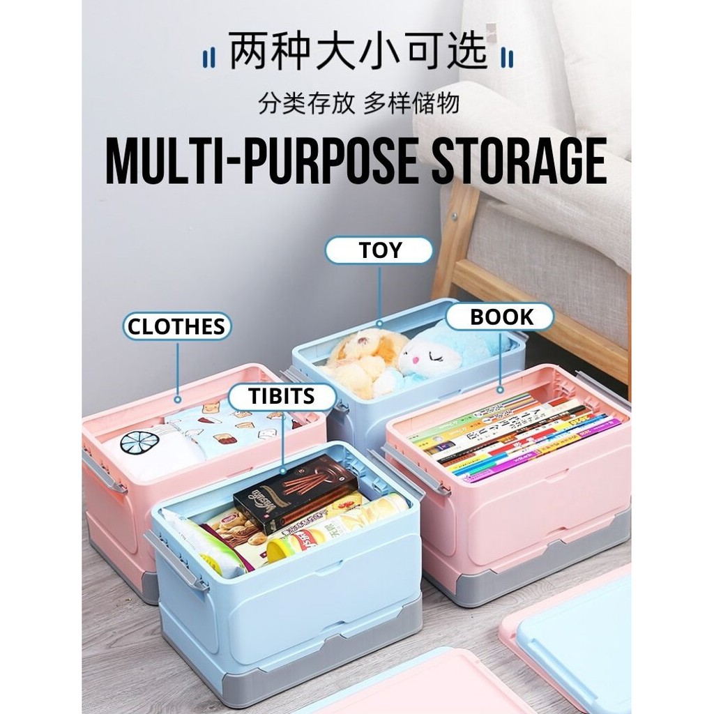 Foldable / Stackable Storage Box Storage Organiser Storage Container Box Easy Storage  / Collapsible / Different Size