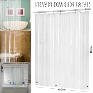 Clear Shower Curtain Bathroom, Are Vinyl Shower Curtains Toxic