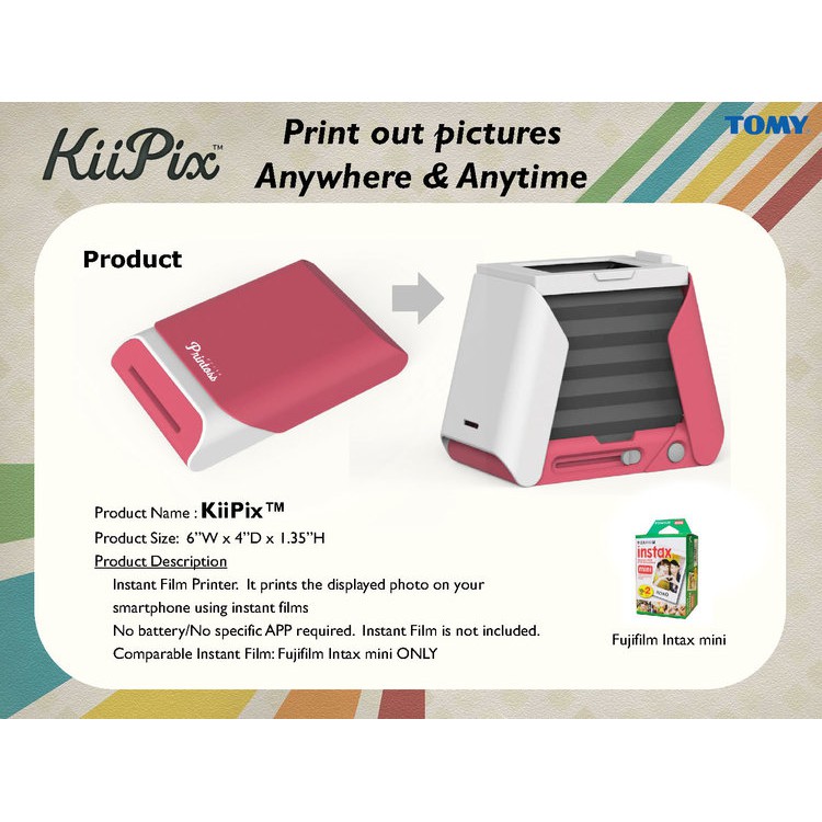 kiipix instant film printer