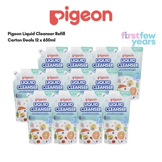 Pigeon Liquid Cleanser Refill 650ml (Pack of 2/3/4/6/carton deal)