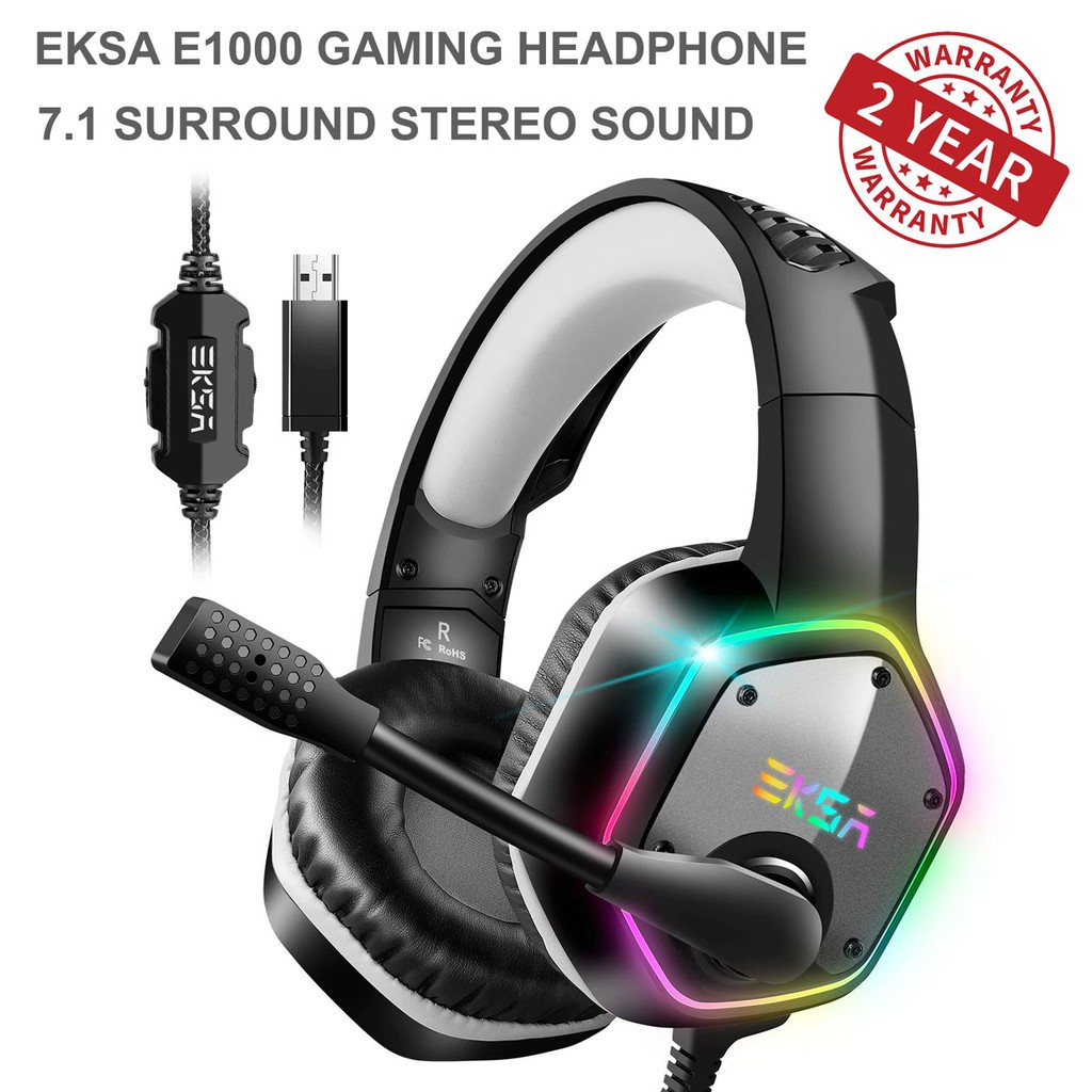 wired gaming headset pc