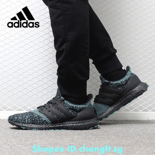ultra boost core black true green