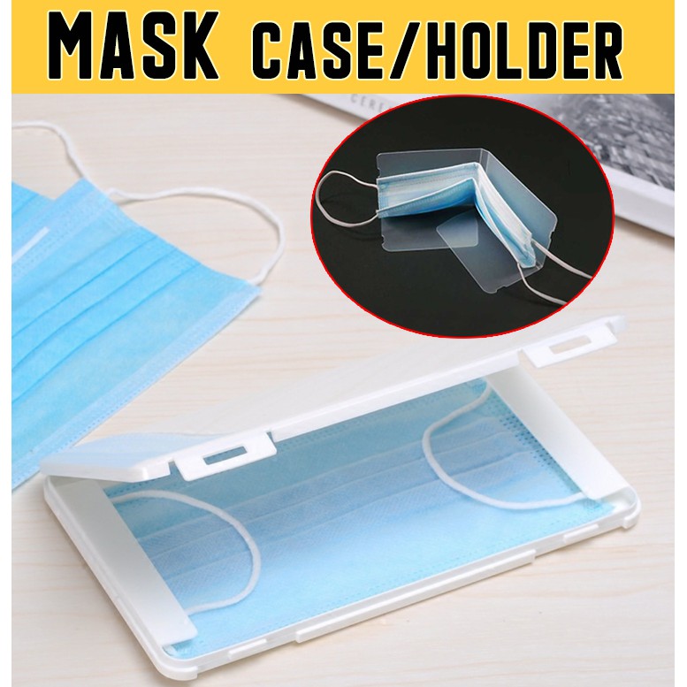 Mask cover / Facemask Storage Box/ Mask Case/ Mask Holder | Shopee ...