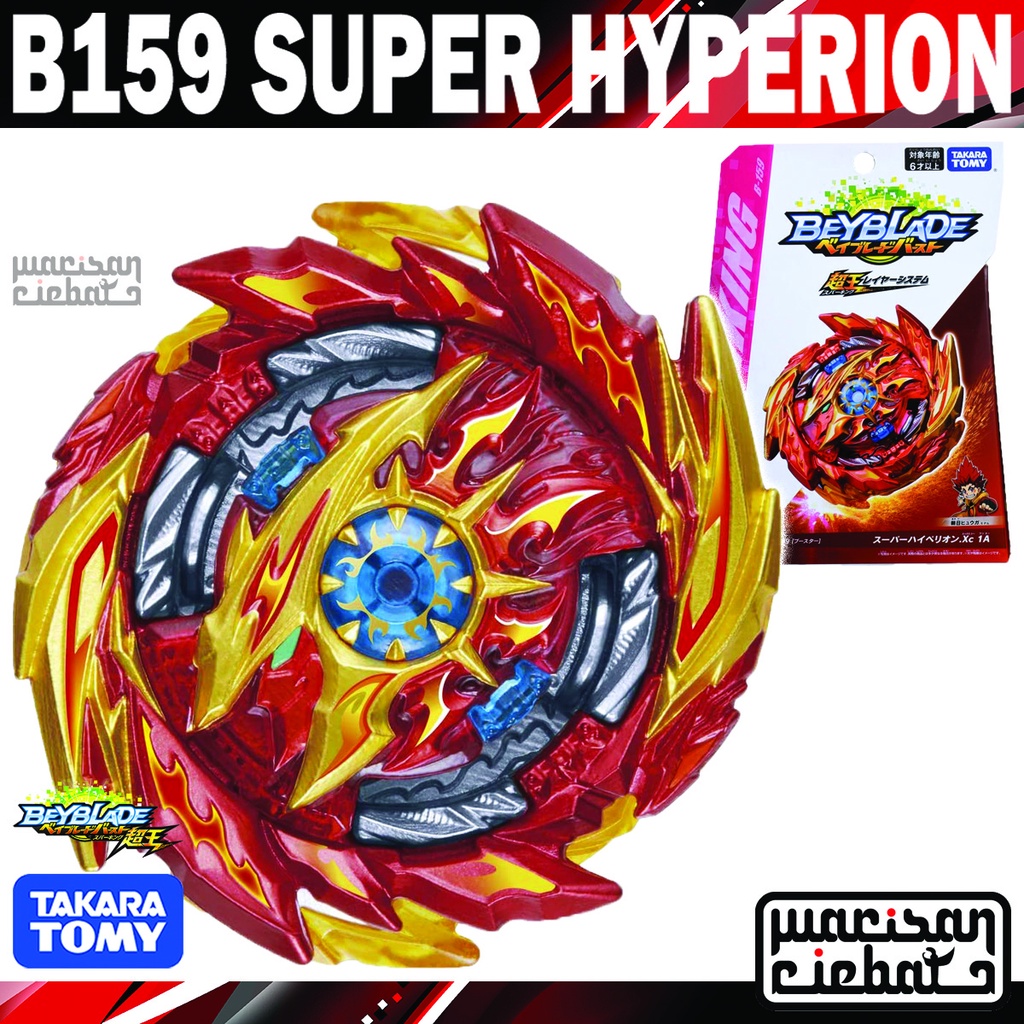 Takara Tomy Beyblade Burst Superking B-159 Super Hyperion Xceed 1A ...