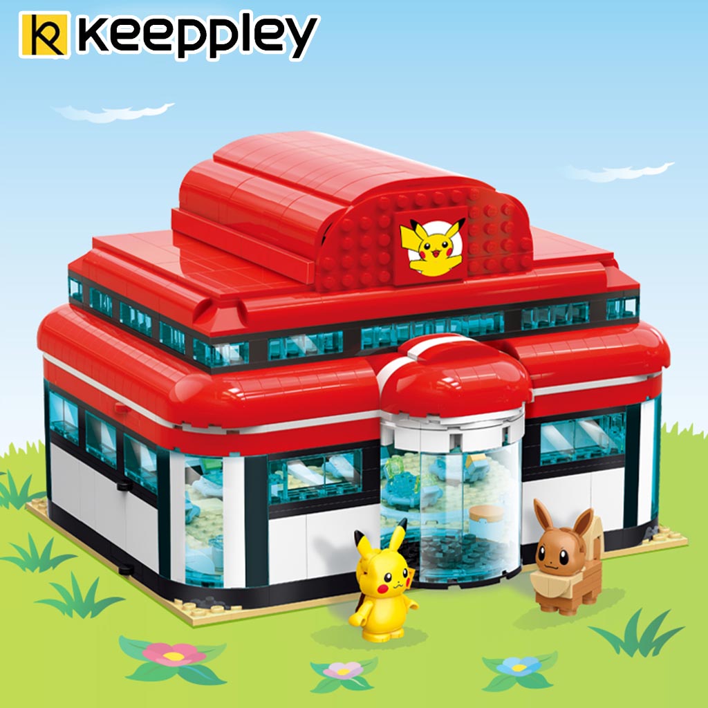 Pokémon LEGO Keeppley Pokemon Central Small Particles Building Blocks ...