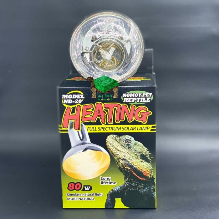 Full Spectrum Solar Lamp UVA UVB "Heating" Nomoy / Nomoypet 80w