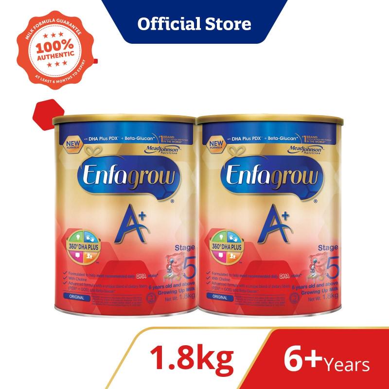 [Bundle of 2] Engrow A+ Stage 5 (6Y+) Growing Up Children Milk Powder