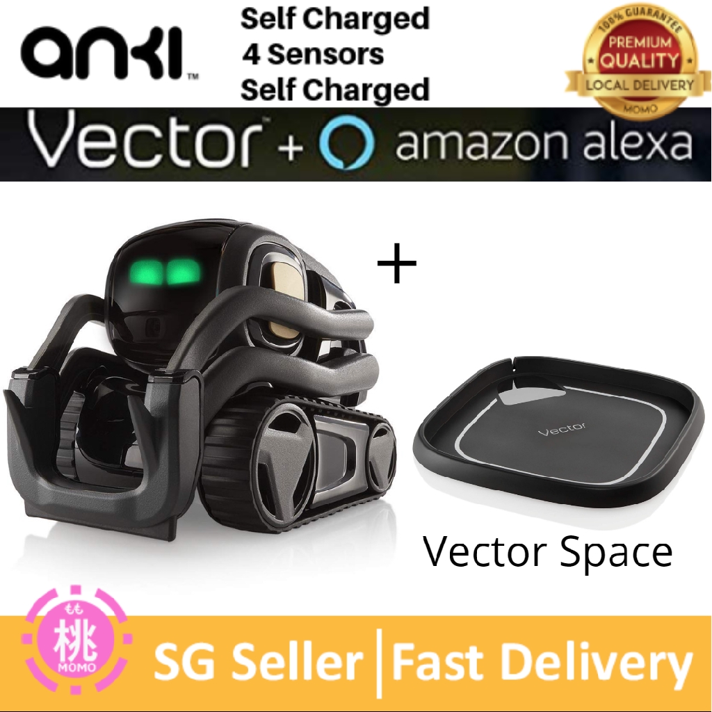 Your Voice Controlled Vector Robot by Anki Amazon A... AI Robotic Companion 