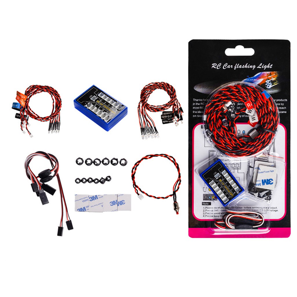 rc car flashing light