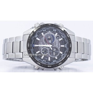 Casio Edifice Tough Solar World Time EQS-500DB-1A1 EQS500DB-1A1 Mens Watch #4