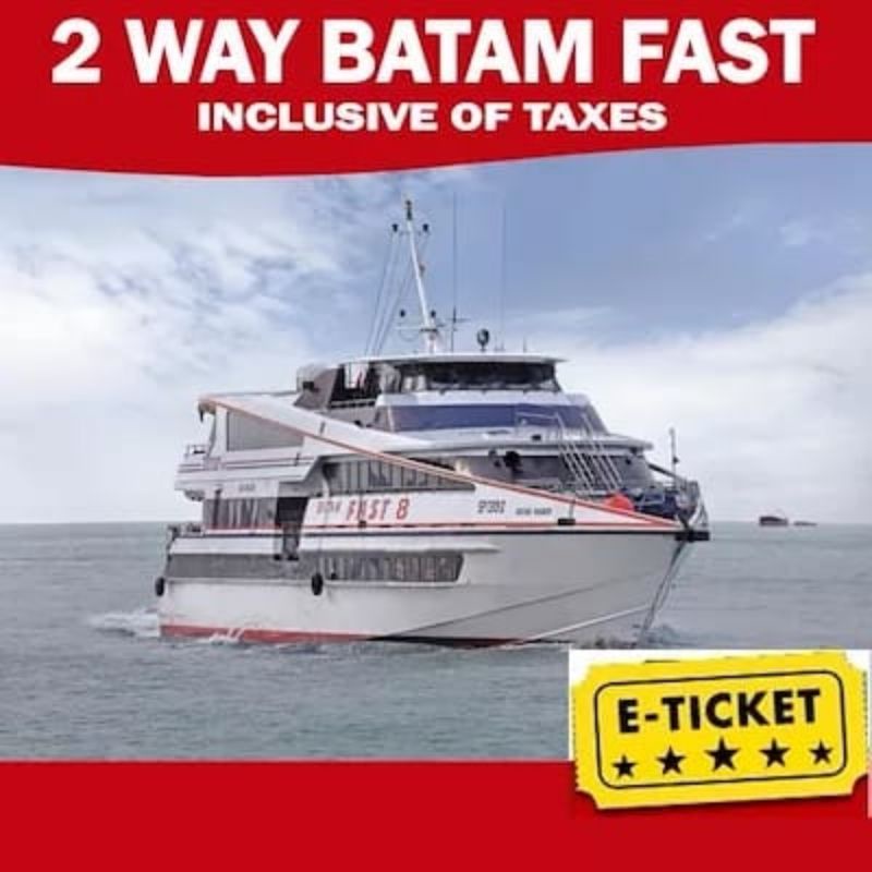 Cheap 2 way Batam fast ferry ticket Shopee Singapore