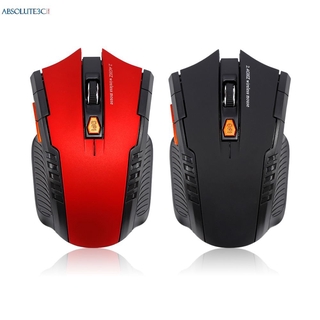 100% Authentic♛ USB Optical 2.4Ghz Wireless Mouse Computer Gaming Laser Mouse 1600DPI Professional Gamer Mouse Mice for Lap computer ✪ABSO