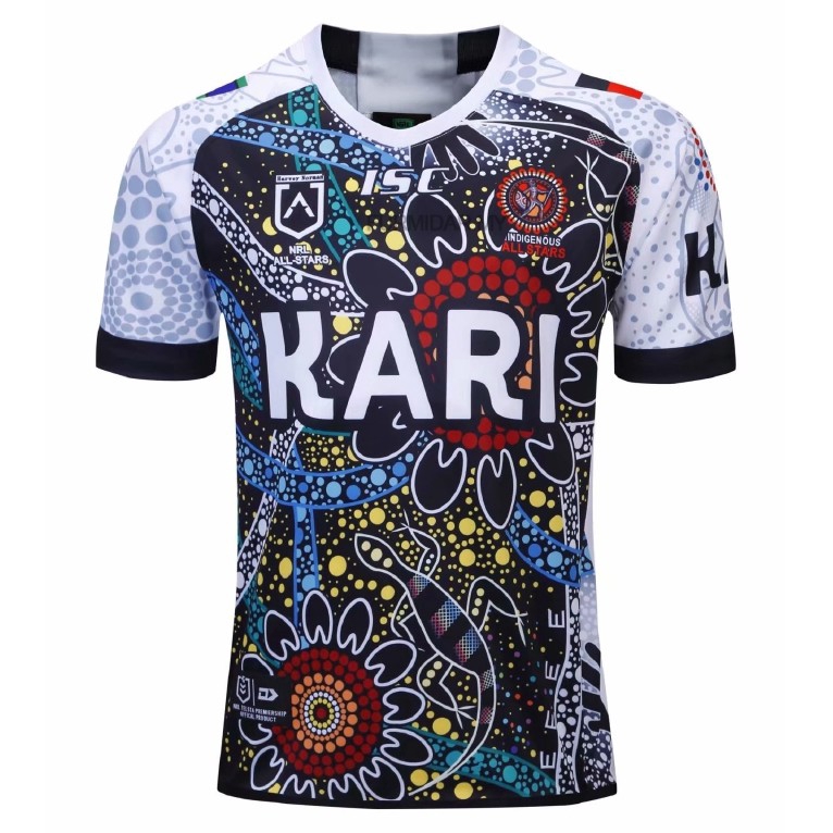 Indigenous all stars NRL Rugby Jersey shirt Top quality ...