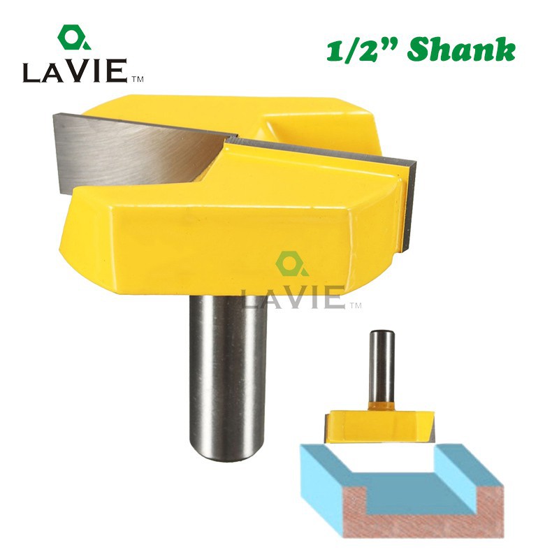 Wood Cutting Tool 1/4"1/2" inch Shank Straight Shank Cleaning Bottom Router Bit 
