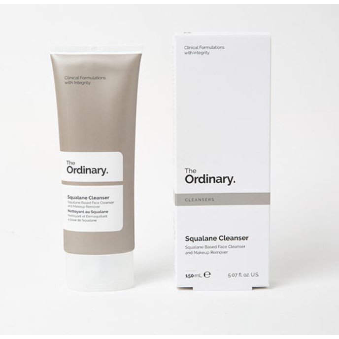 the ordinary large squalane cleanser