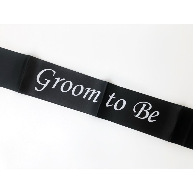 WED Groom to Be Sash BB | Shopee Singapore