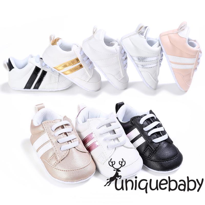 UniFashion Hot Sneakers Newborn Baby Crib Sport Shoes Boys Girls Infant Lace #1