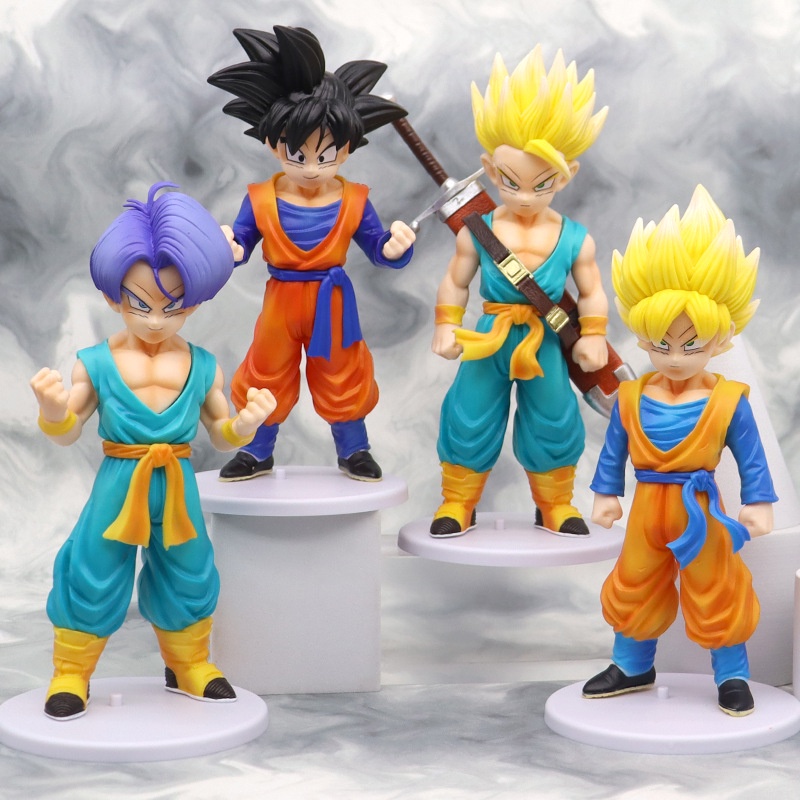 Son Goten Figure Dragon Ball Z Kid Gotenks Trunks Super Saiyan PVC ...