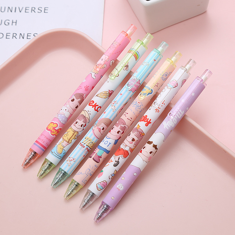 1pcs Cute limited Fujiya gel pen student press 0.5mm girl heart ...