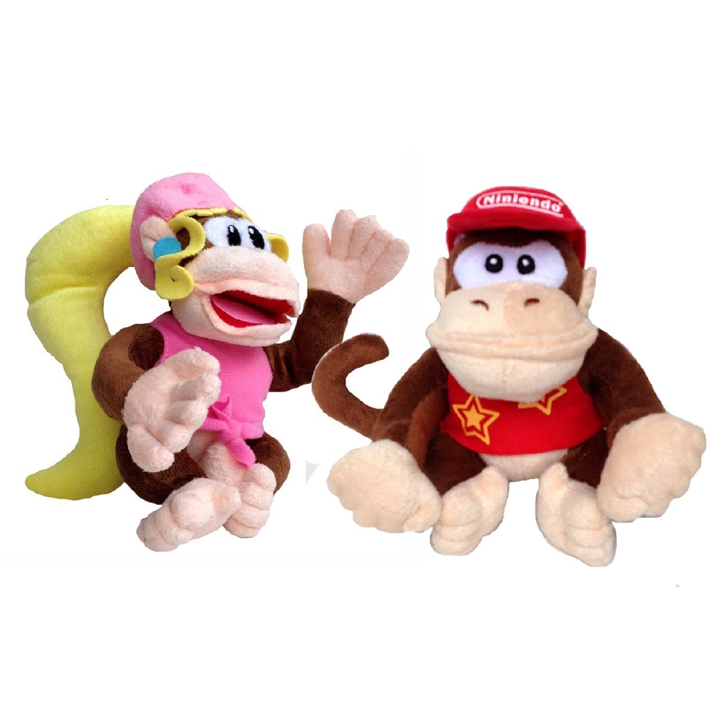super mario donkey kong plush