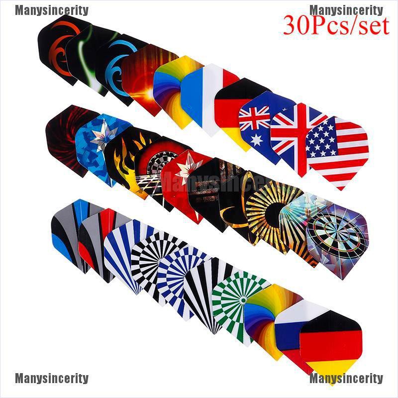 6pcs PET darts flights wing for professional darts wing tail outdoor sports Z C
