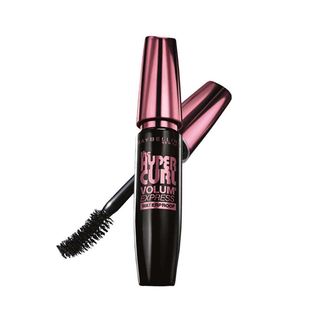 (FREE SHIPPING) Maybelline Hypercurl Waterproof Mascara Volume Express
