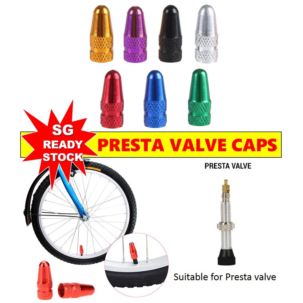 bicycle presta valve caps