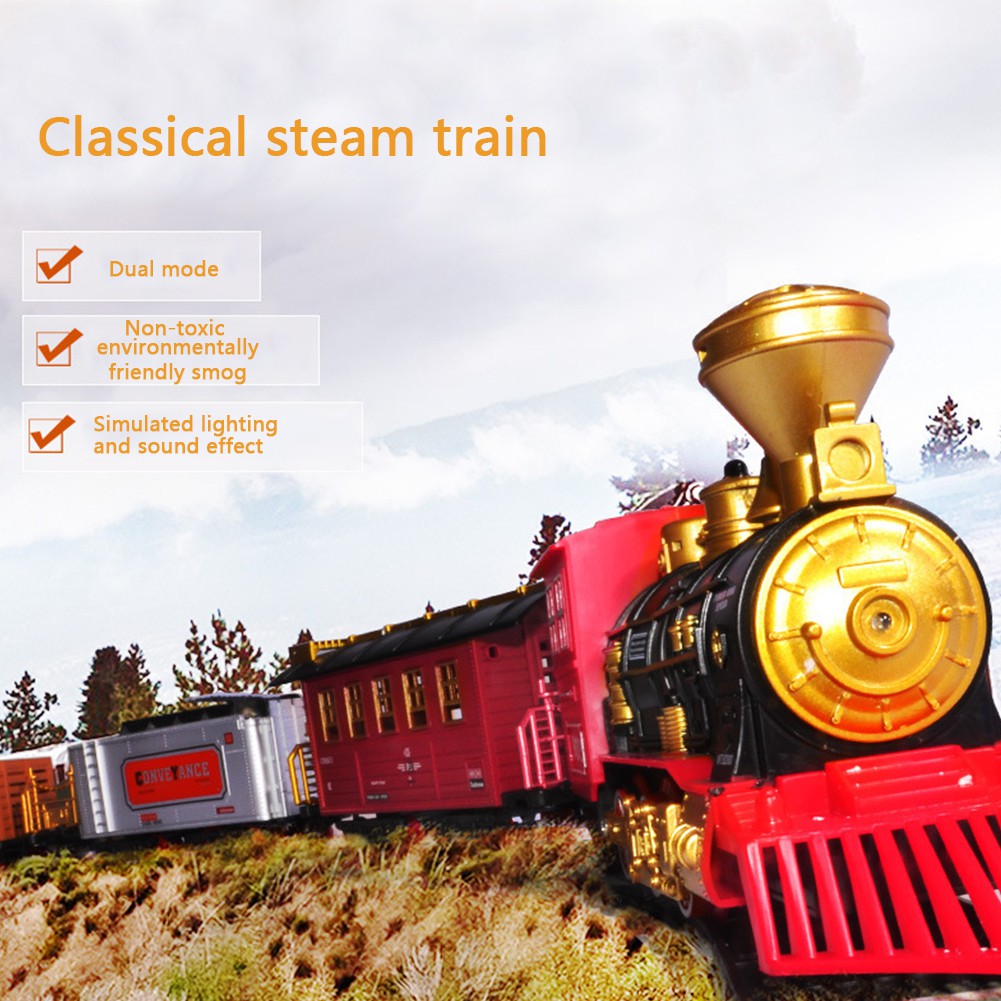 classic steam train set