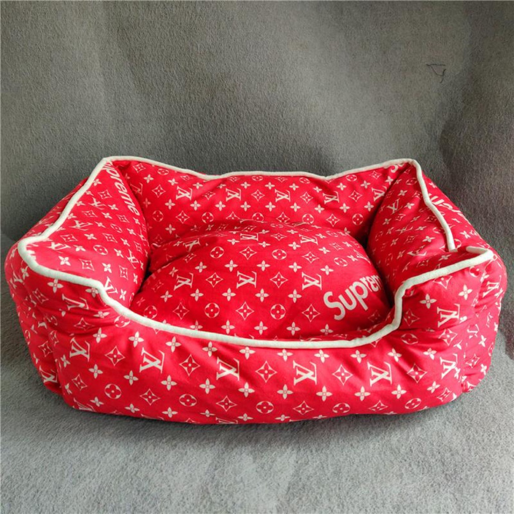 louis vuitton dog bed