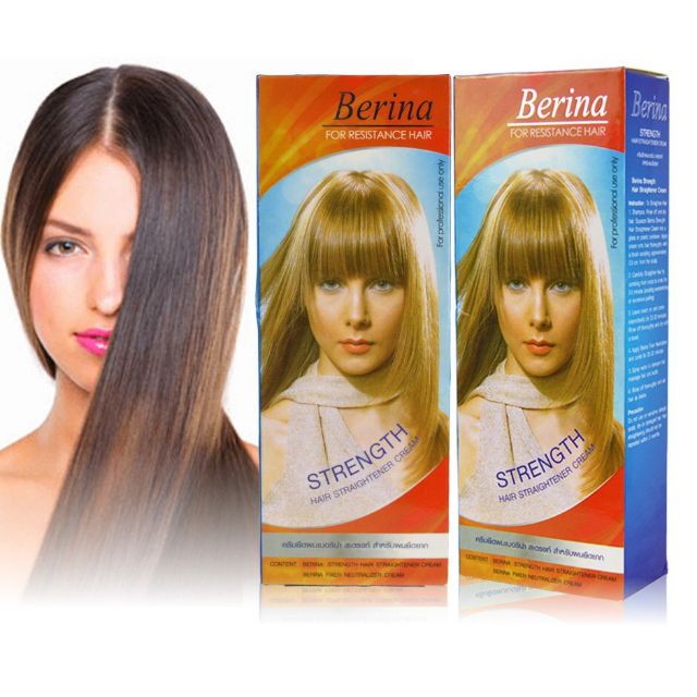 strength hair straightener cream