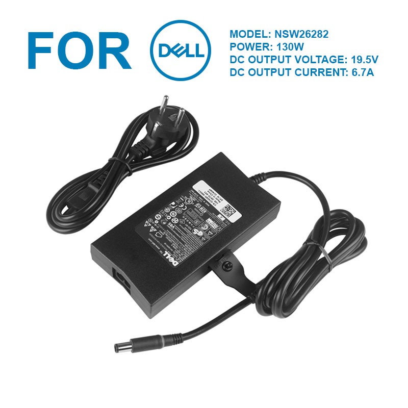 In Stocks Refurbished Dell 130w Adapter Charger 0wrhkw Dell Latitude Pa 4e W19jy Inspiron Studio Precision Xps Shopee Singapore