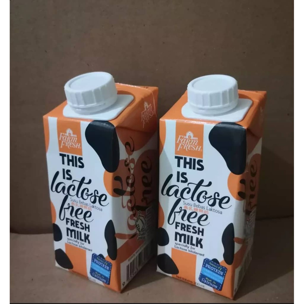 Shop Malaysia Farm Fresh Lactose Free Uht Milk 200 Ml Shopee Singapore