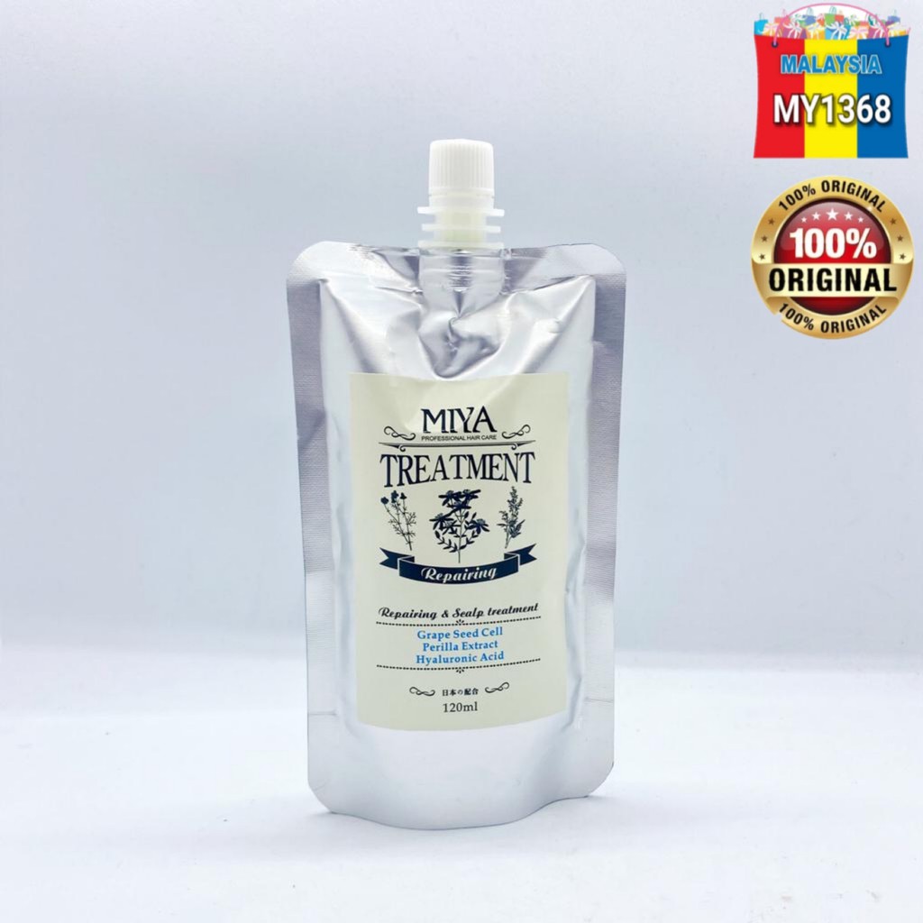 Shop Malaysia Miya Professional Scalp Repairing Treatment 120ml Shopee Singapore