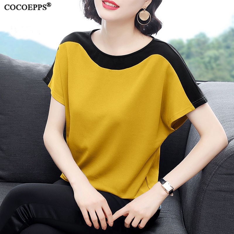 women's plus size yellow tops