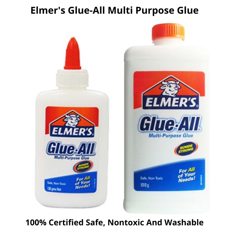 Elmer's Glue All 130g / 240g / 1010g Multipurpose Glue non toxic